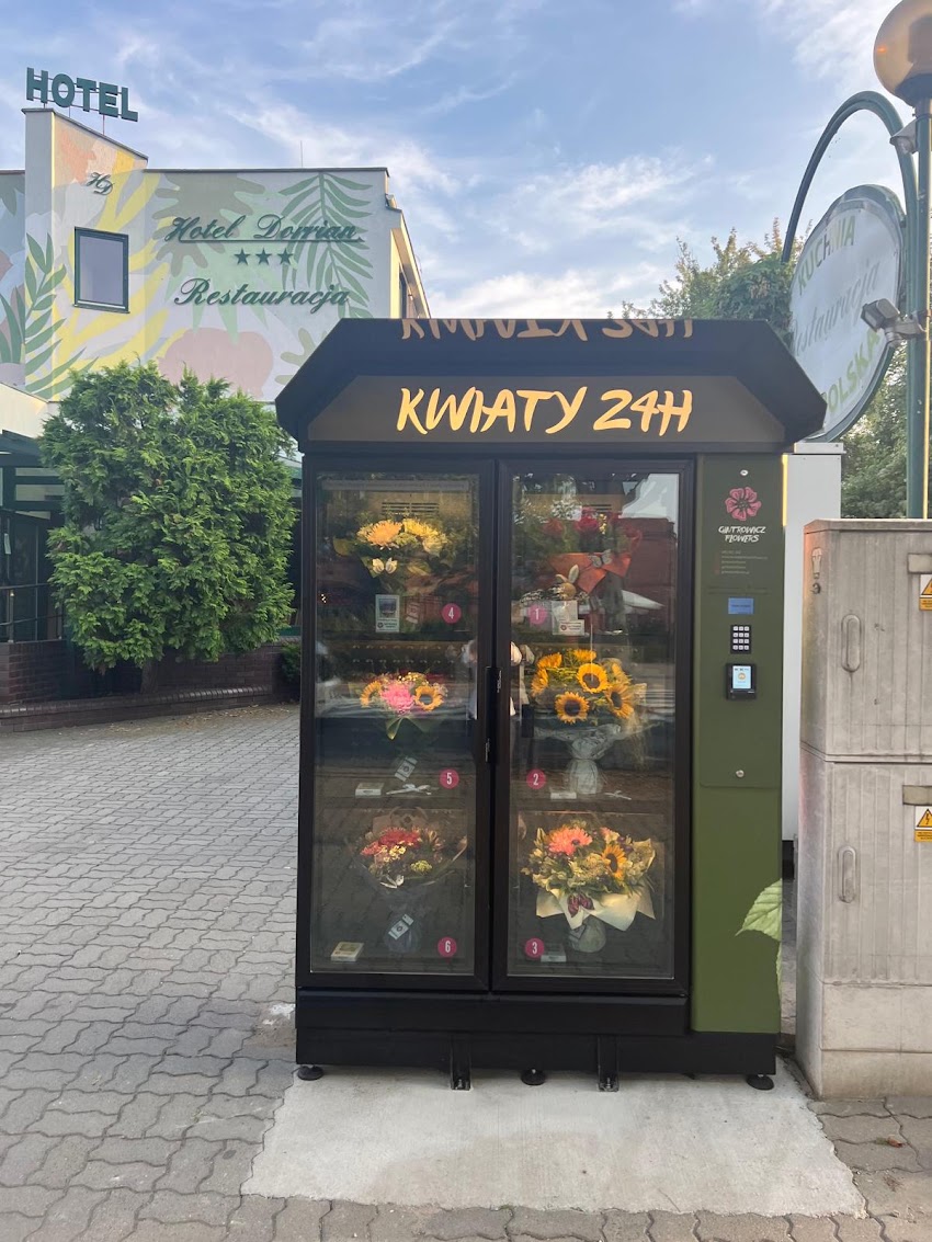 Kwiatomat Gintrowicz Flowers 24h/7, Wyspiańskiego 29