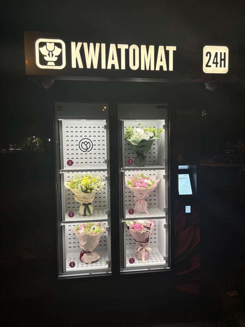 Kwiatomat Zabłocie 24h Kwiaciarnia Kwiatek