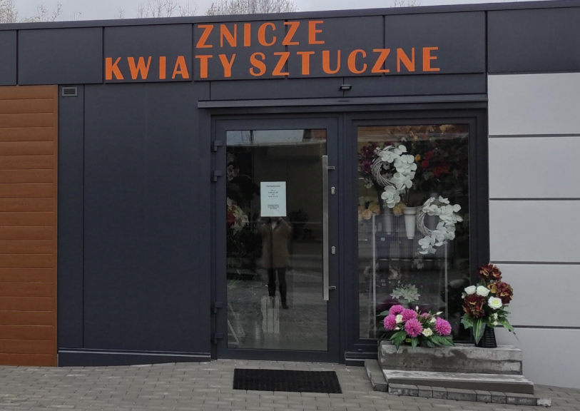 Kwiaty Sztuczne, Znicze, Art. Dekoracyjne. Słodków Kolonia, Turek