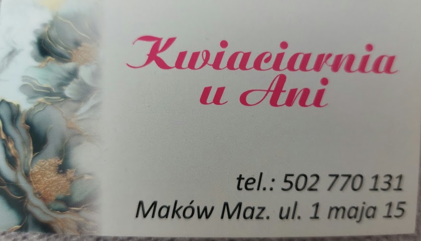 Kwiaciarnia u Ani