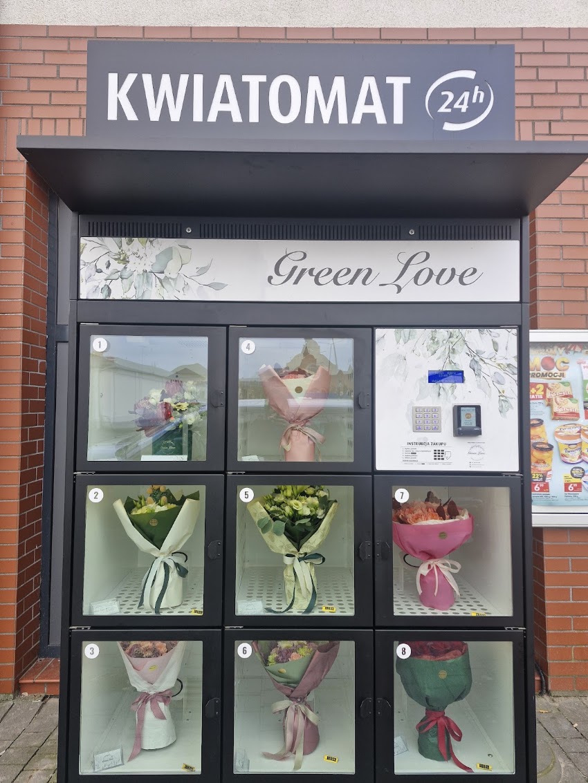 Kwiatomat Turek Pracownia Florystyczna Green Love