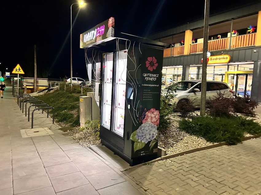 Kwiatomat Gintrowicz Flowers 24h/7, Kiekrz