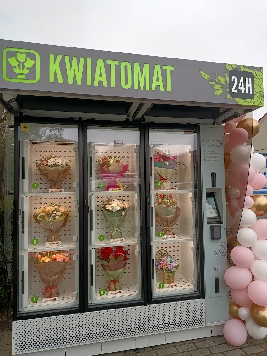 Kwiatomat Wojnicz 24h/7 – świeże kwiaty o każdej porze