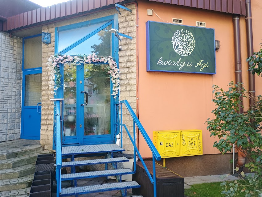 Kwiaty u Agi