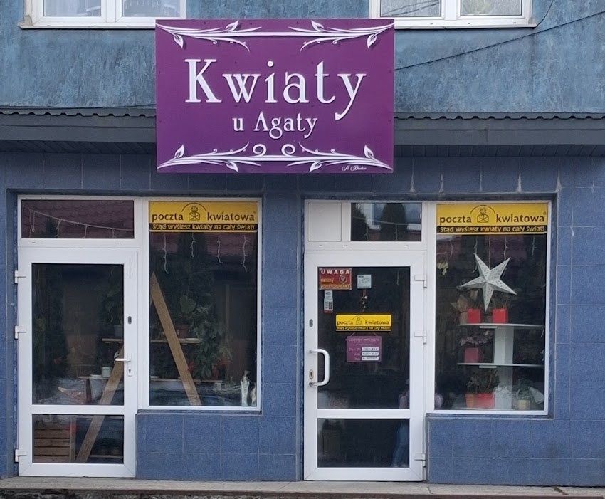 Kwiaty u Agaty