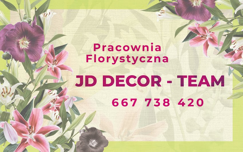 Jarosław Dziurla JD Decor-Team Poznań