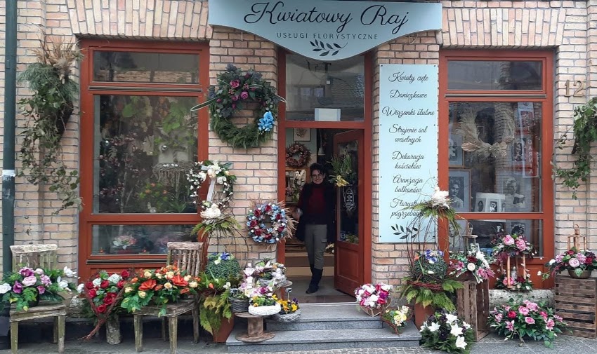 Kwiatowy Raj Usługi Florystyczne Kwiaciarnia Suwałki