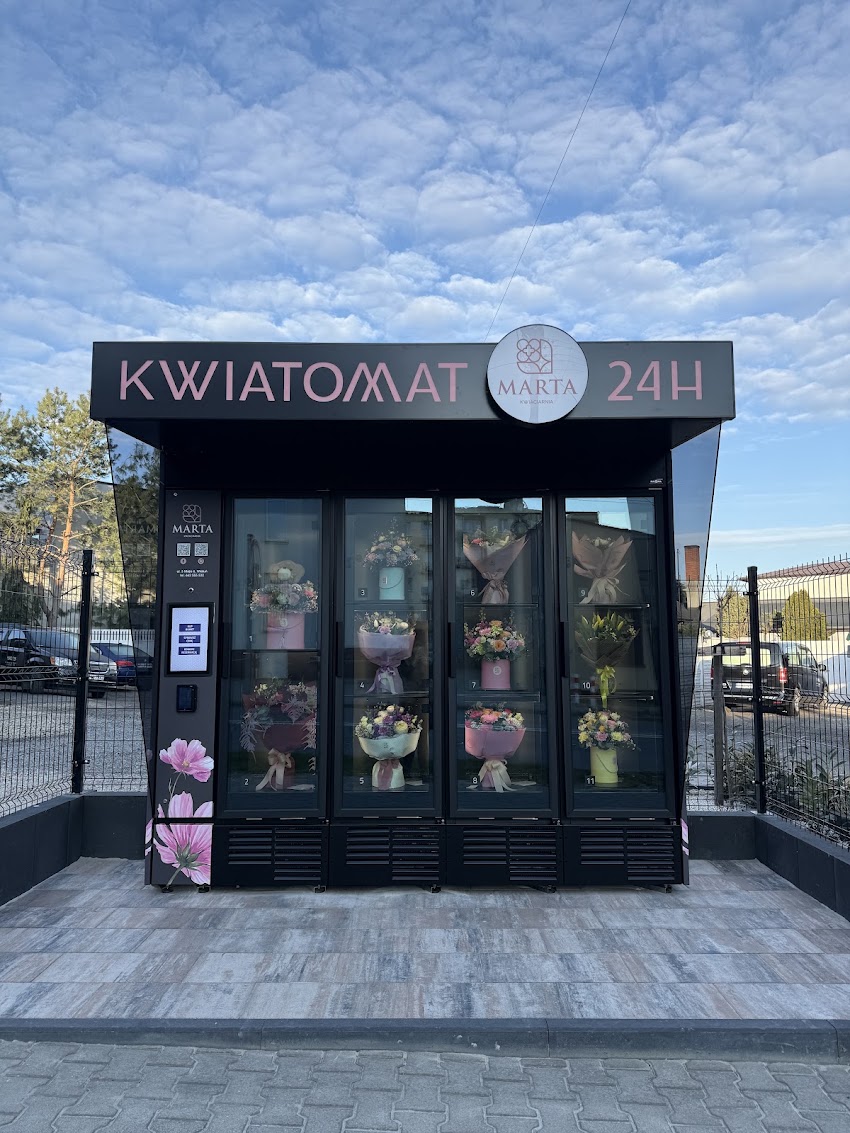 Kwiatomat 24h Wieluń – Kwiaciarnia Marta