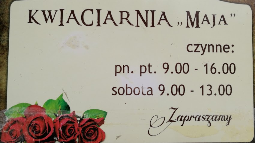 Kwiaciarnia Maja Mąkolno