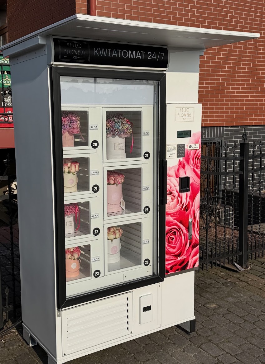 Hello Flowers – Kwiatomat 24/7 – GDYNIA CHWARZNO-WICZLINO