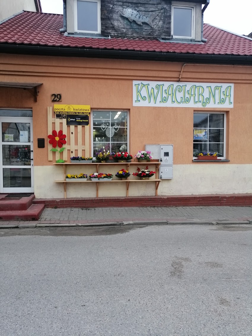 Kwiaciarnia Lidia Mackiewicz ul. Jedności Slowiańskiej 29 12-130 Pasym