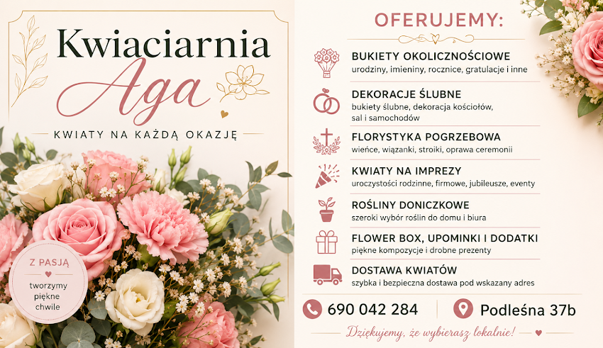 Kwiaciarnia Agnieszka Ozorków (nowy cmentarz Środkowa kwiaciarnia)