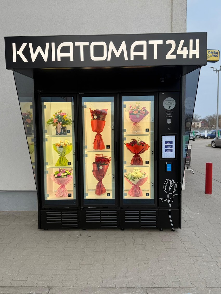 Kwiatomat Kwiaciarni „ Czarny Tulipan”