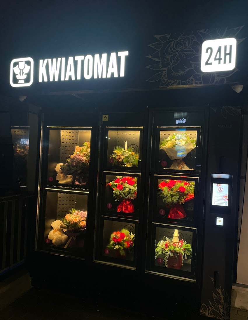 Kwiaty 24h Płońsk – Kwiatomat Płońsk 24/7