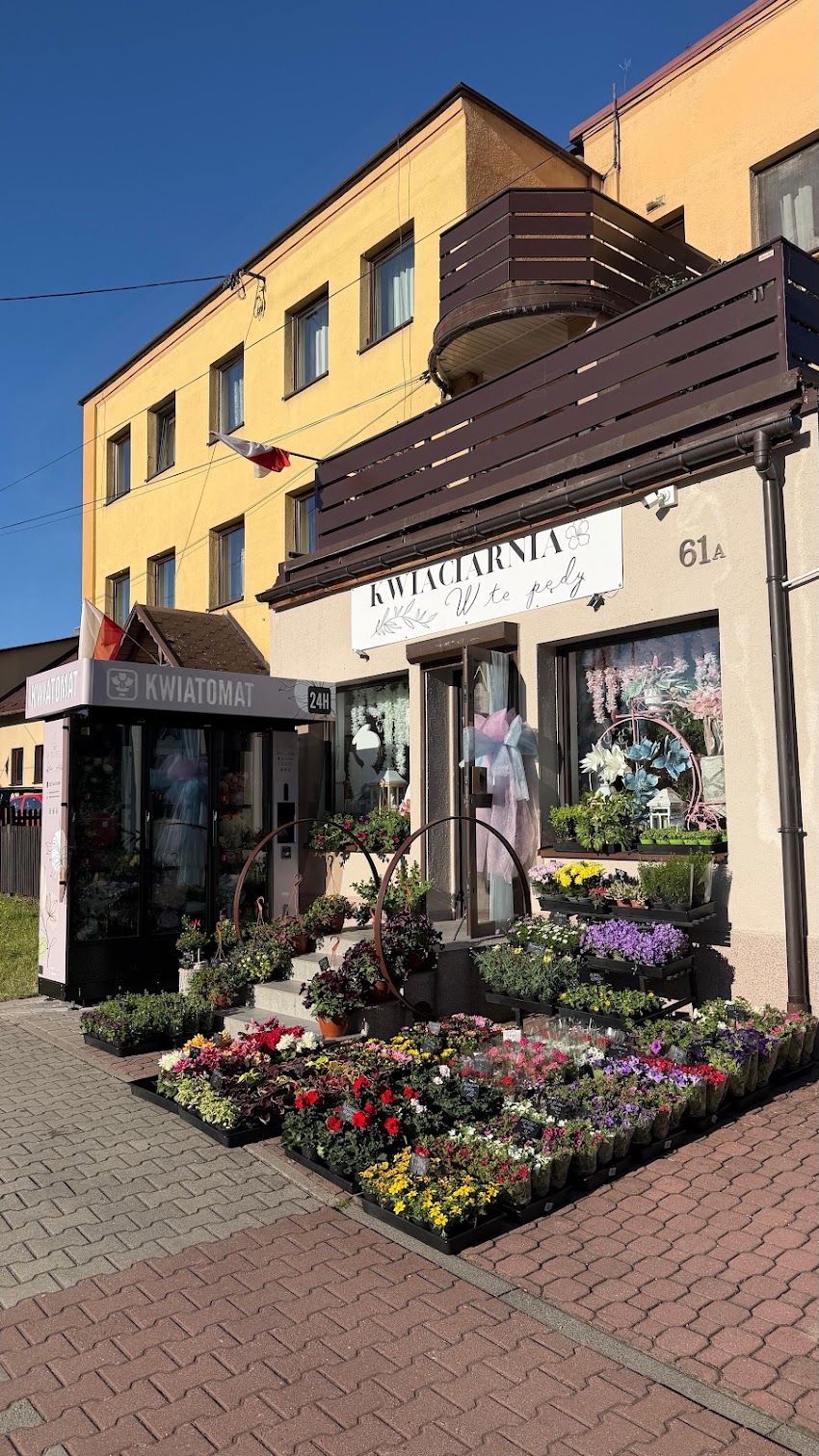 Kwiaciarnia – Kwiatomat W TE PĘDY