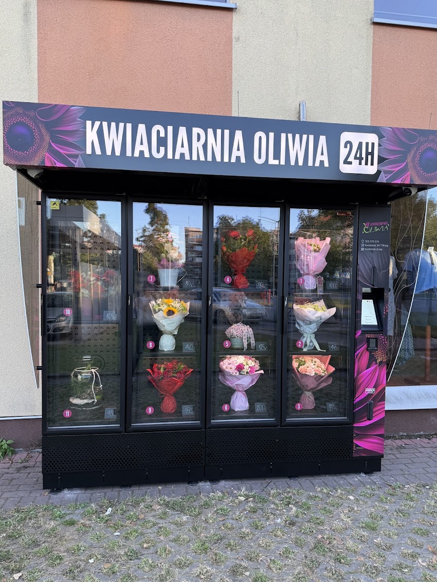 Kwiatomat Kwiaciarnia Oliwia 24/7h