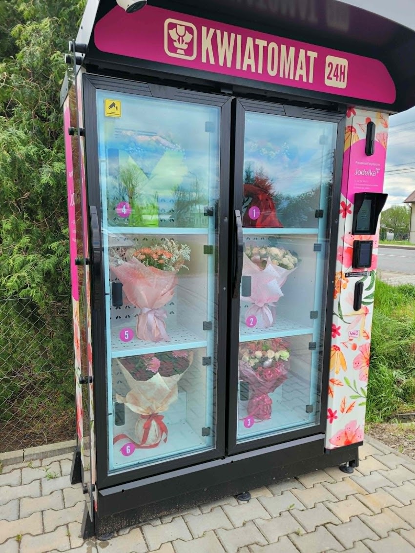 Kwiatomat 24/7 Jodełka – Kwiaciarnia
