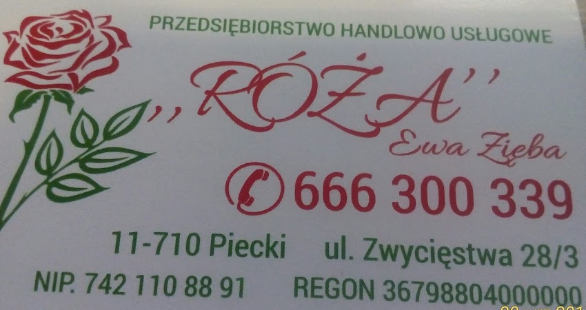 Kwiaciarnia RÓŻA | Piecki