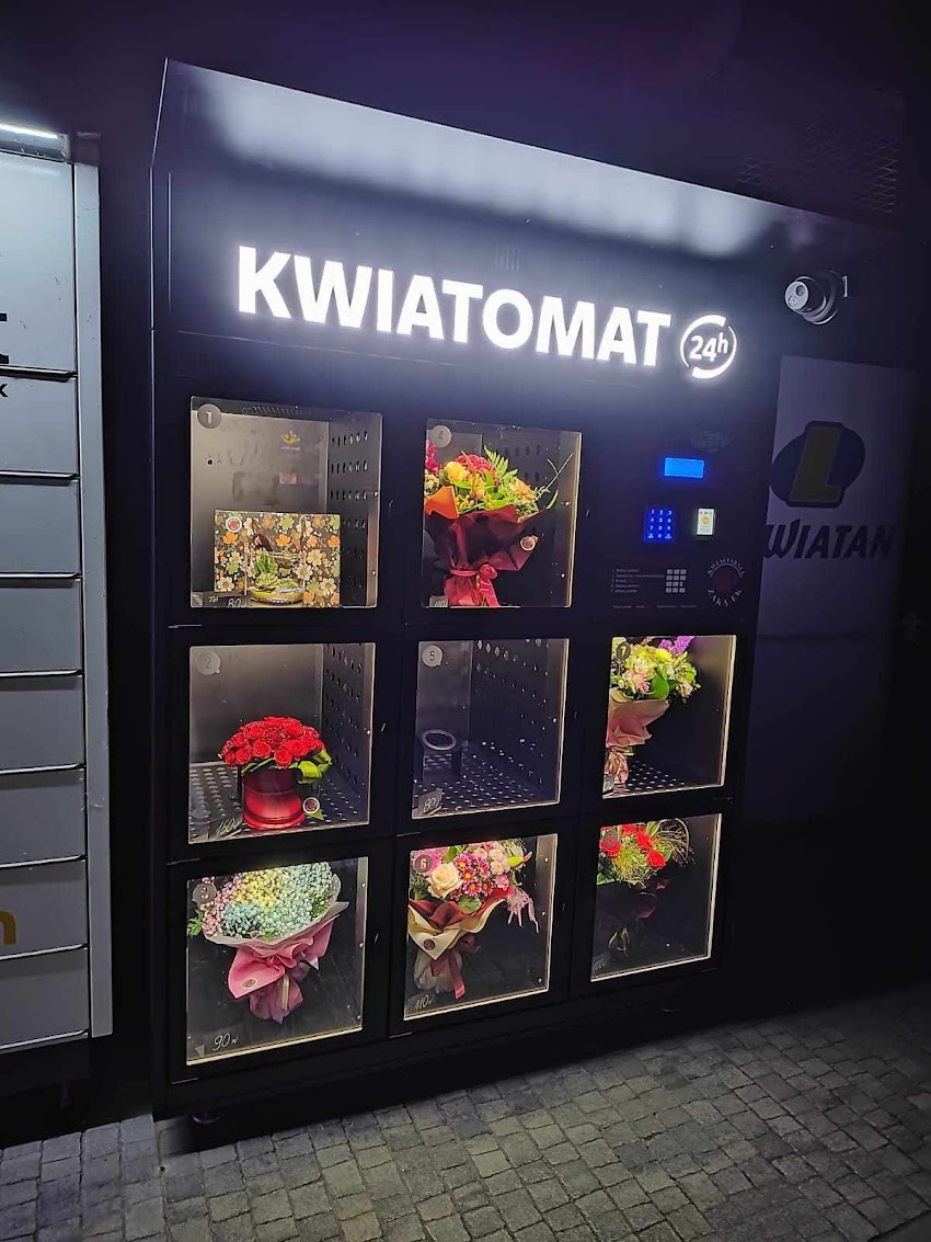 Kwiatomat 24/7 Kwiaciarnia Zakątek