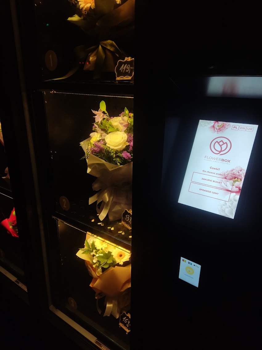 Kwiatomat 24h Swoszowice Pracownia Florystyczna Amizu