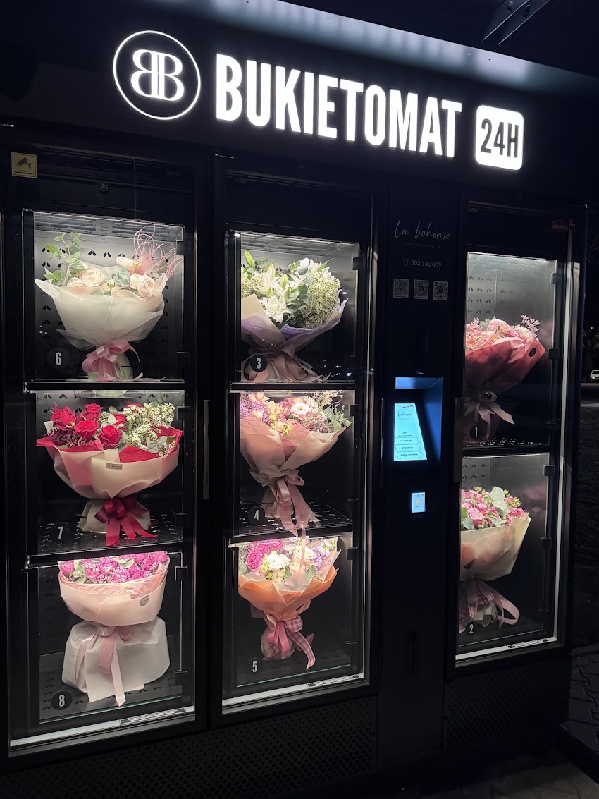 Kwiatomat 24h/7 La Bohème