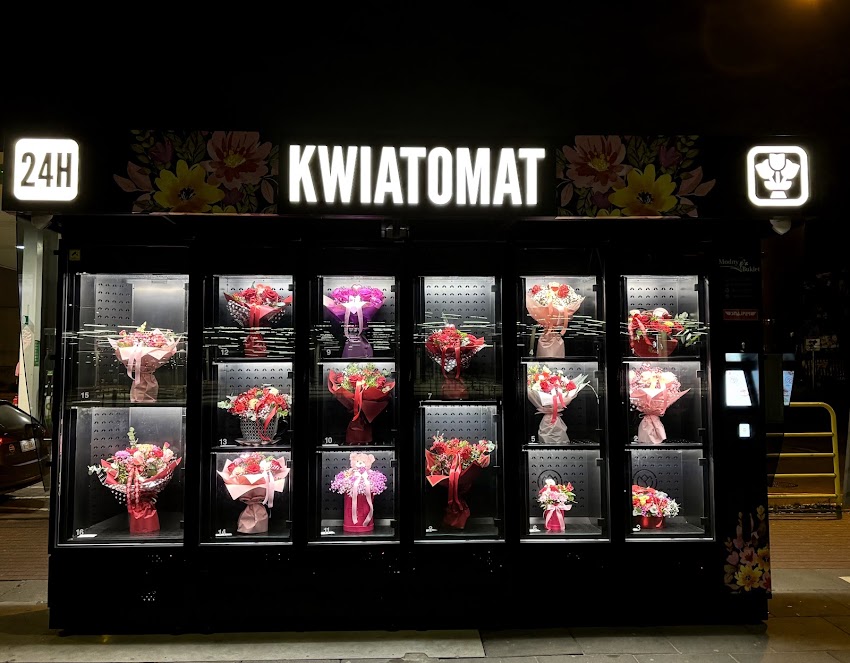 Kwiatomat 24/7 „Modny Bukiet”