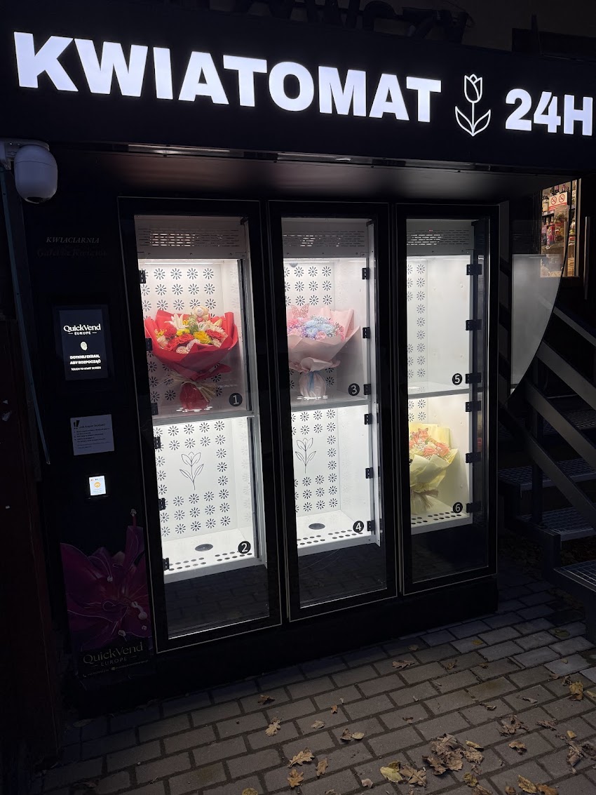 Kwiatomat 24/7 Galeria kwiatów Rudnik