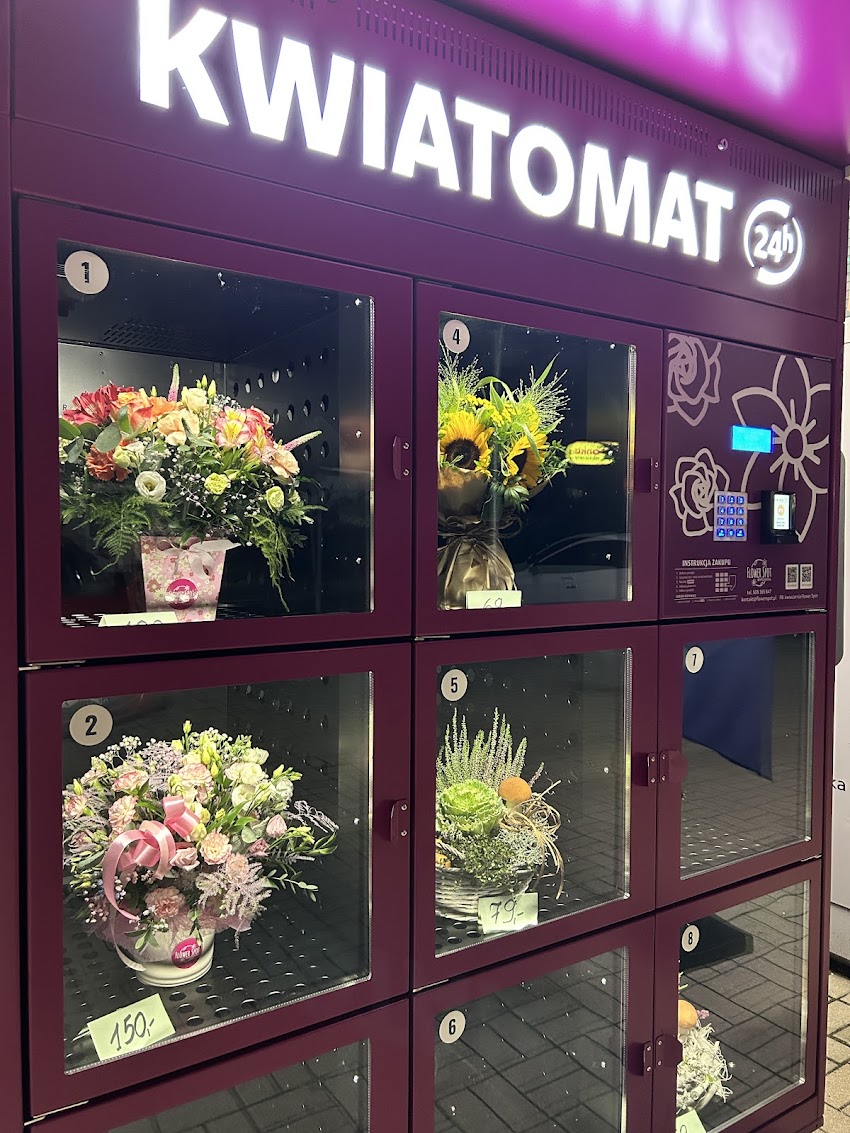 KWIATOMAT 24H | Kwiaciarnia Flower Spot A. Warszawska