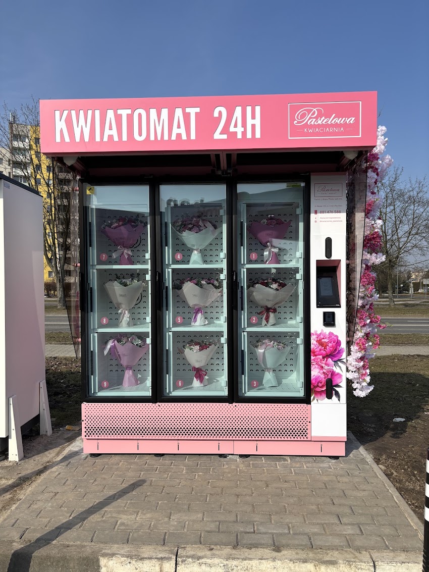 Kwiatomat 24h Pastelowa Kwiaciarnia