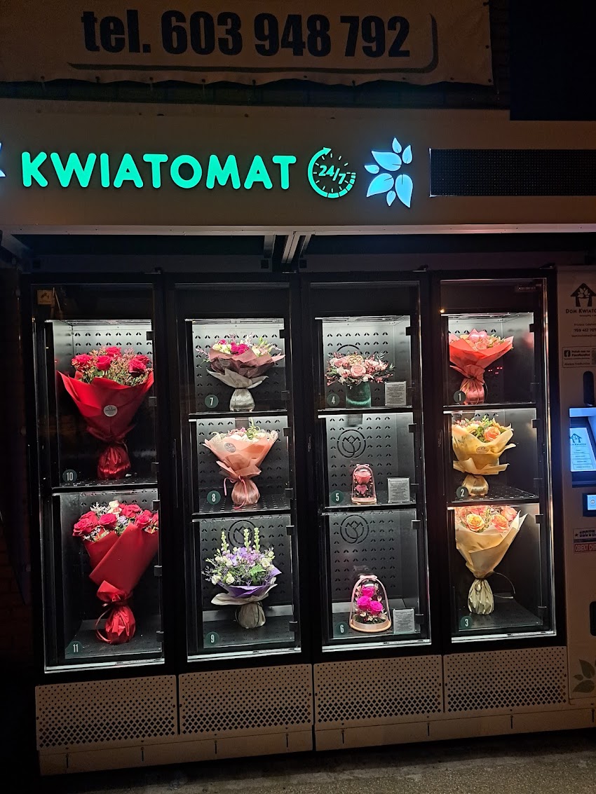 Kwiatomat Pruszcz Gdański 24h/7dni