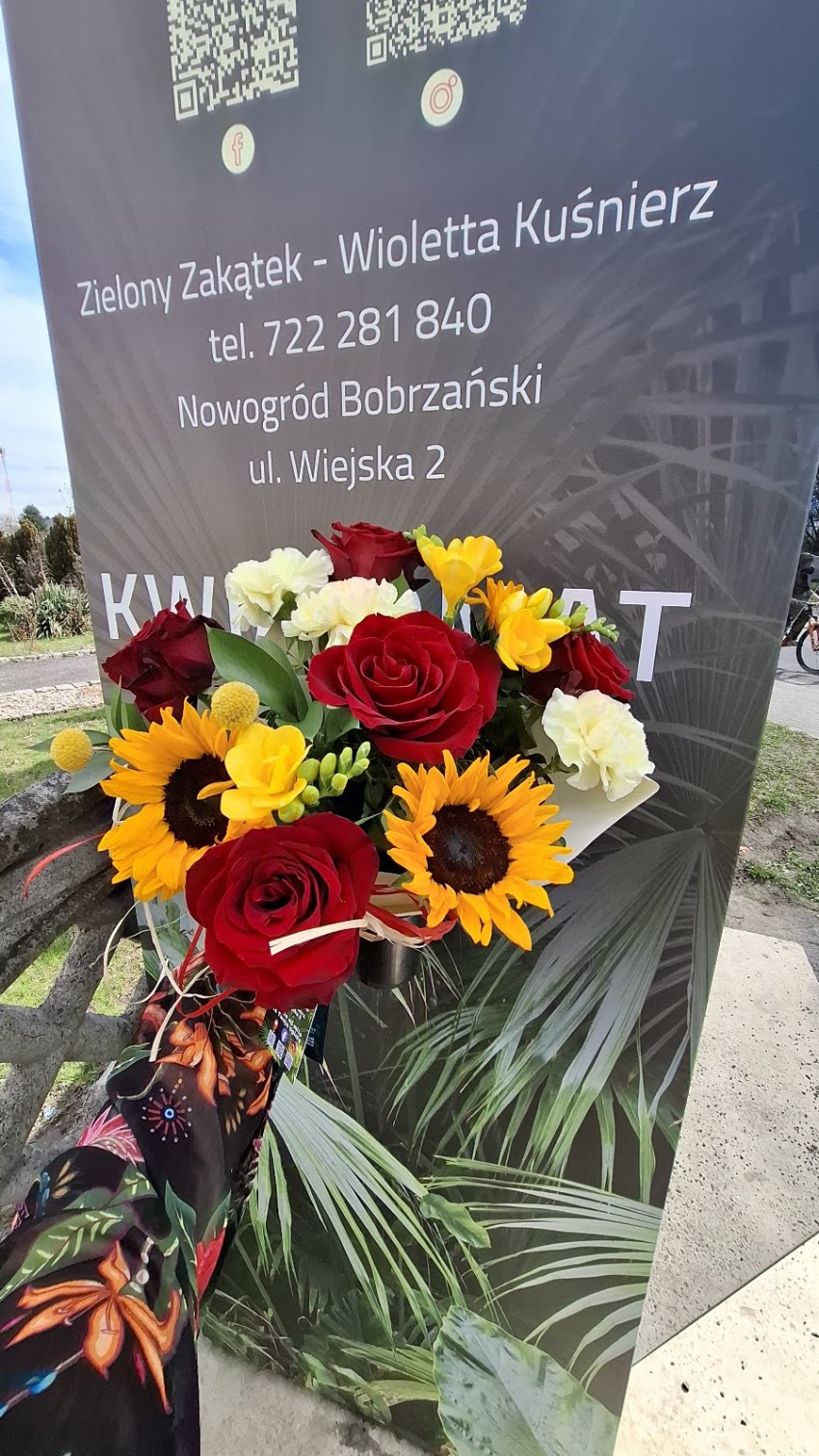 Kwiatomat 24/7 – Zielony Zakątek Kwiaciarnia, kwiaty dla każdego