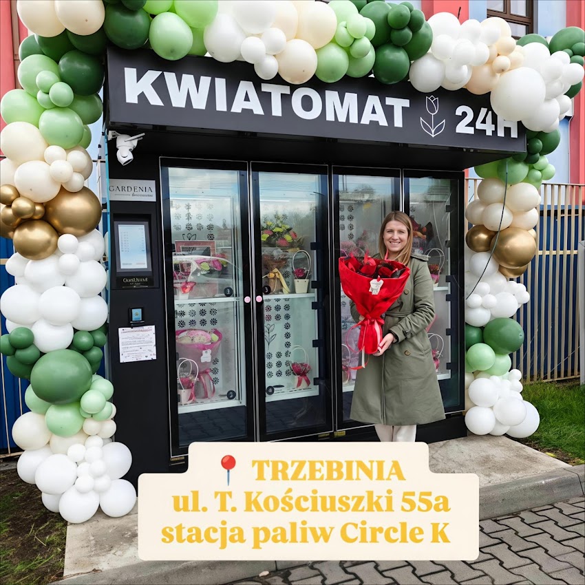 Kwiatomat 24/7 💐 Kwiaty 24H Trzebinia