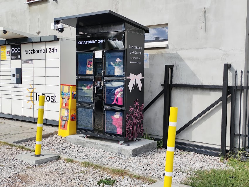 Kwiatomat Słupno 24h Kwiaciarni BezKokardy