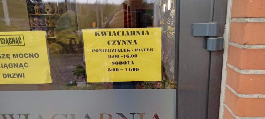 Kwiaciarnia w Parku Pamięci