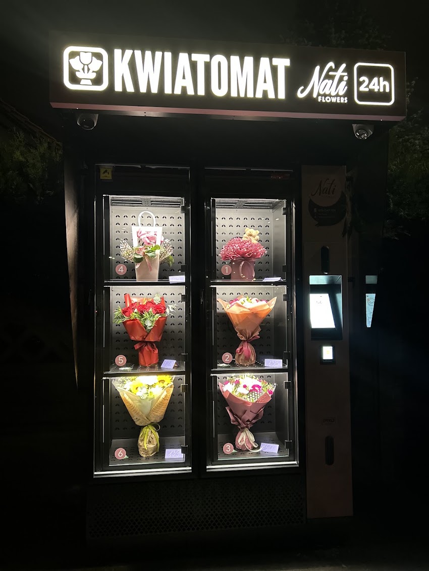 Kwiatomat 24h/7 Nati Flowers