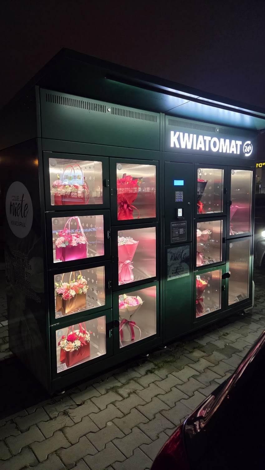 Kwiatomat 24/7 Czuje Mięte