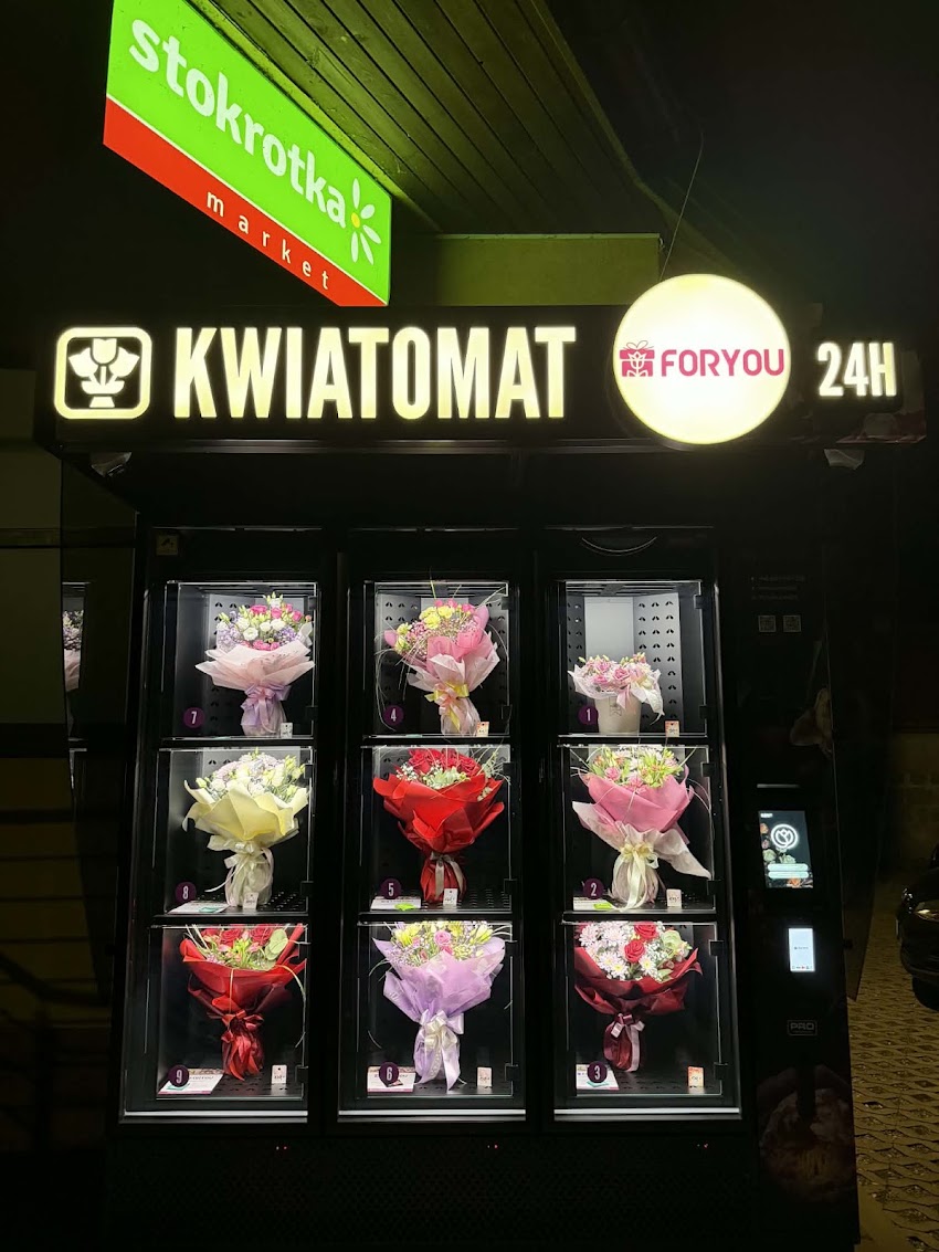 Kwiatomat 24/7 Kwiaciarnia FORYOU
