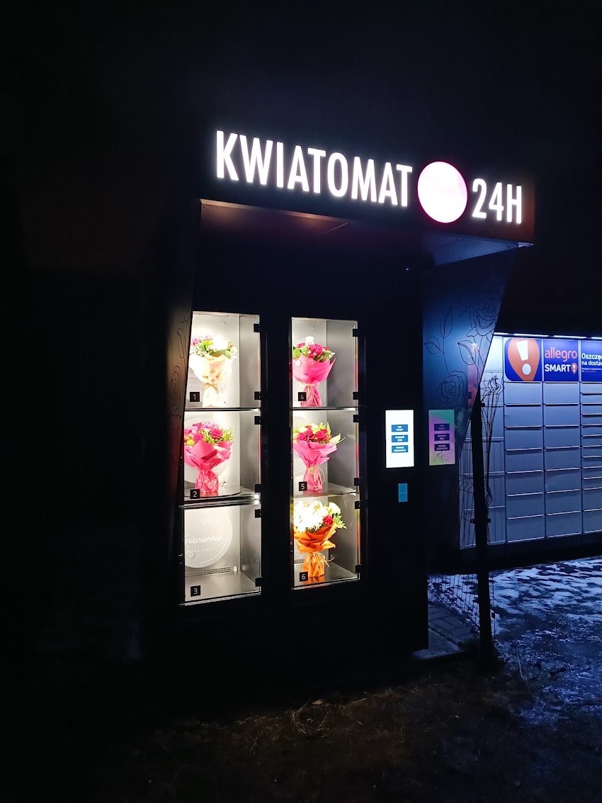 Kwiatomat Dzika Róża 24h Korty Tenisowe
