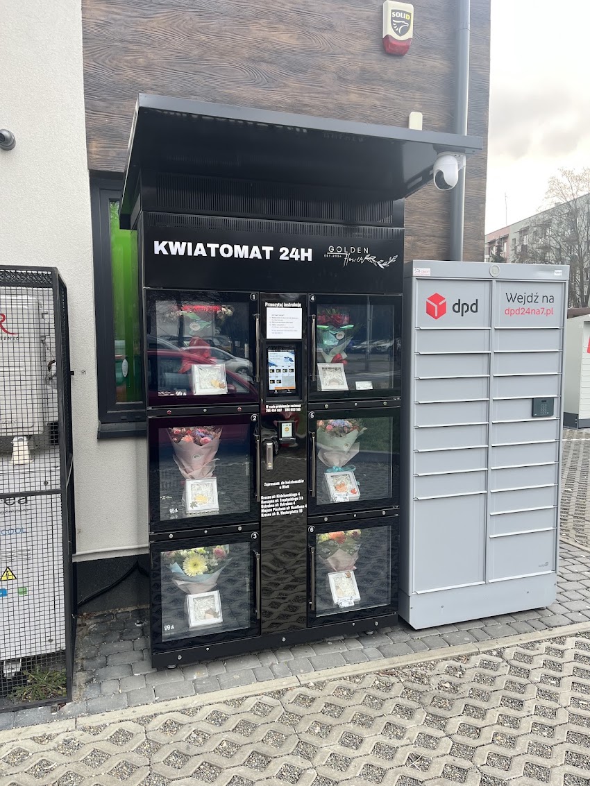 Kwiatomat 24/7 Kwiaty u Wioli