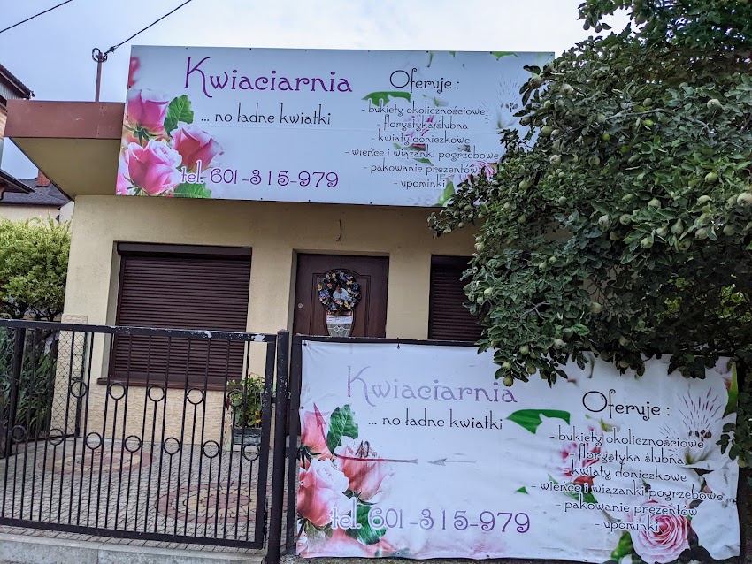 Kwiaciarnia …no ładne kwiatki
