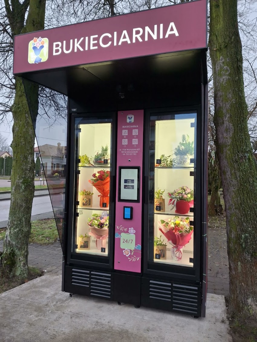 Kwiatomat 24/7 Kwiaciarnia BUKIECIARNIA