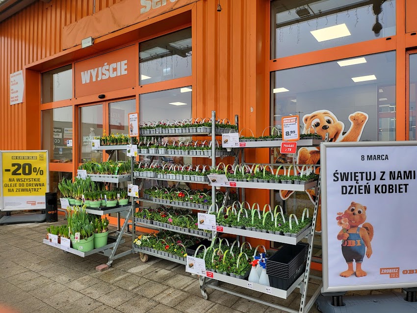 OBI sklep ogrodniczy Ostrów Wielkopolski